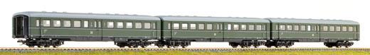 Set of 3 Passenger cars 2nd class type E5 with different running numbers<br /><a href='images/pictures/Tillig/01497.jpg' target='_blank'>Full size image</a>
